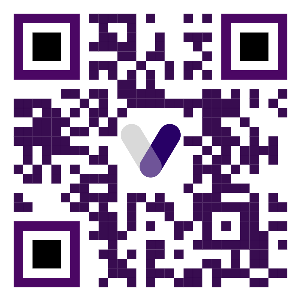 Código QR para descargar la aplicación de VIMA